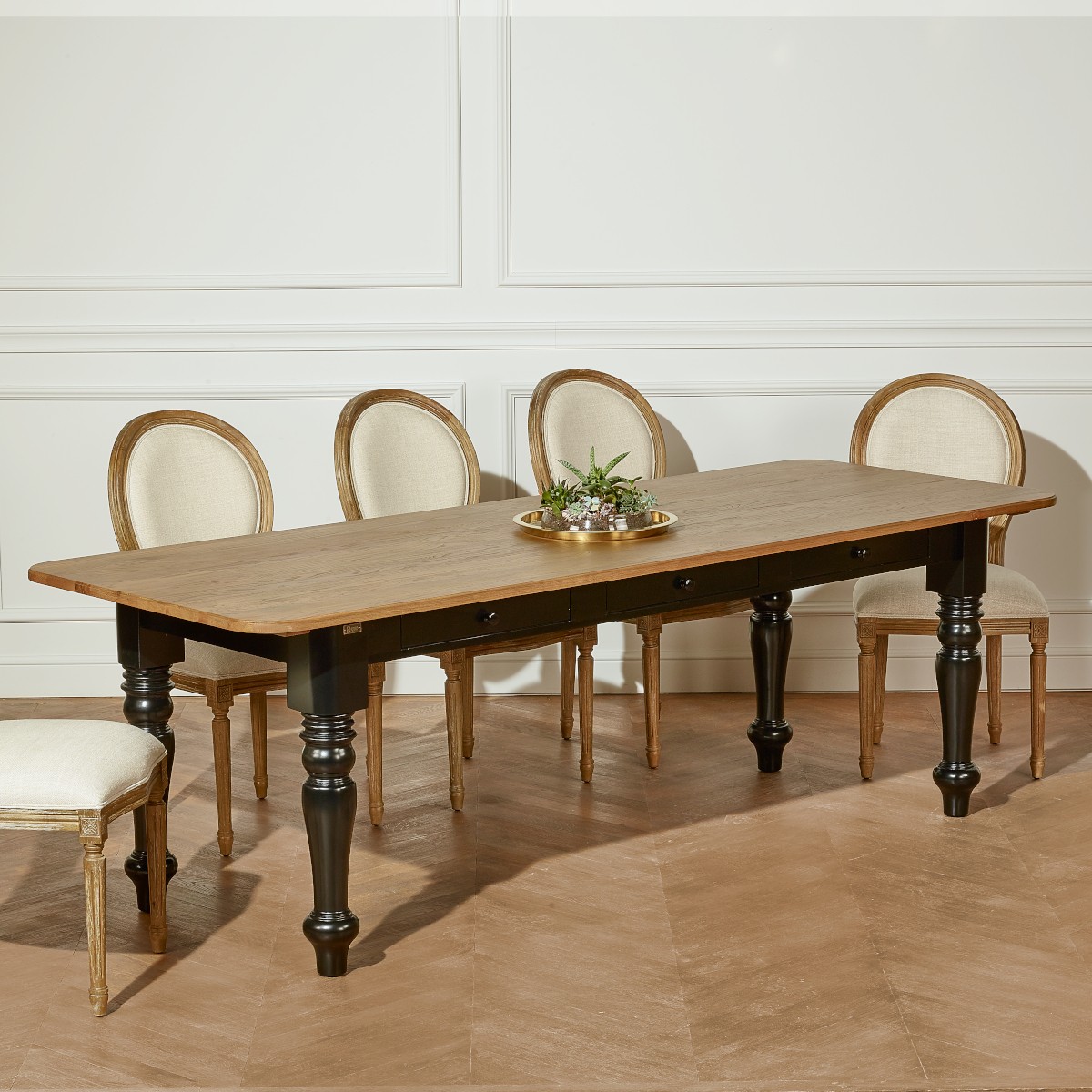 Alexis extendable dining deals table